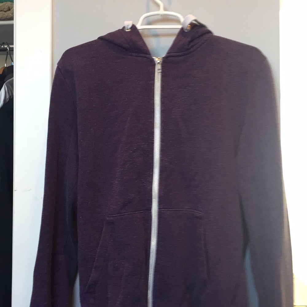 Purple hoodie